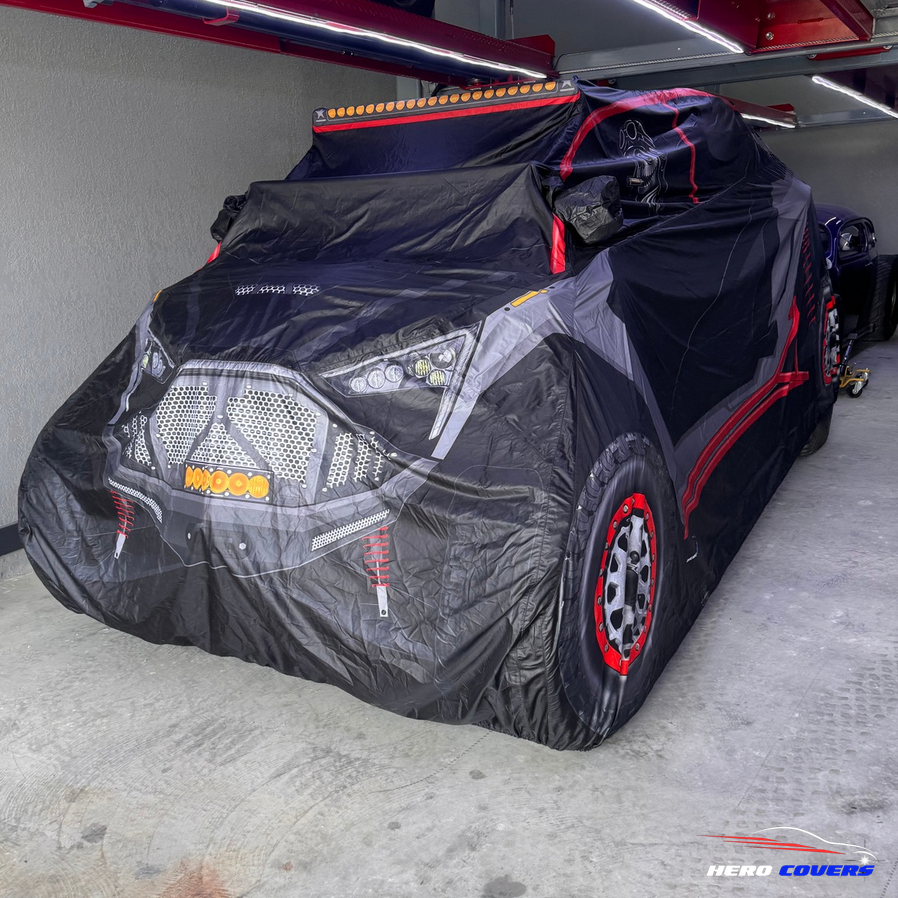 Top Track Roving Auto Cover Off-Roading Car Covers for Maximum Protection & Weather Resistance ...