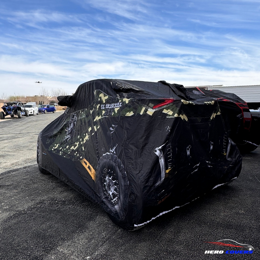Top Track Roving Auto Cover Off-Roading Car Covers for Maximum Protection & Weather Resistance ...