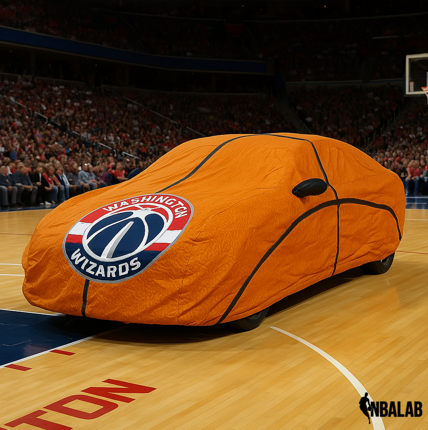 Officially Licensed Washington Life Size Basketball Car Covers – Indoor & Outdoor | NBA Protection | HeroCovers
