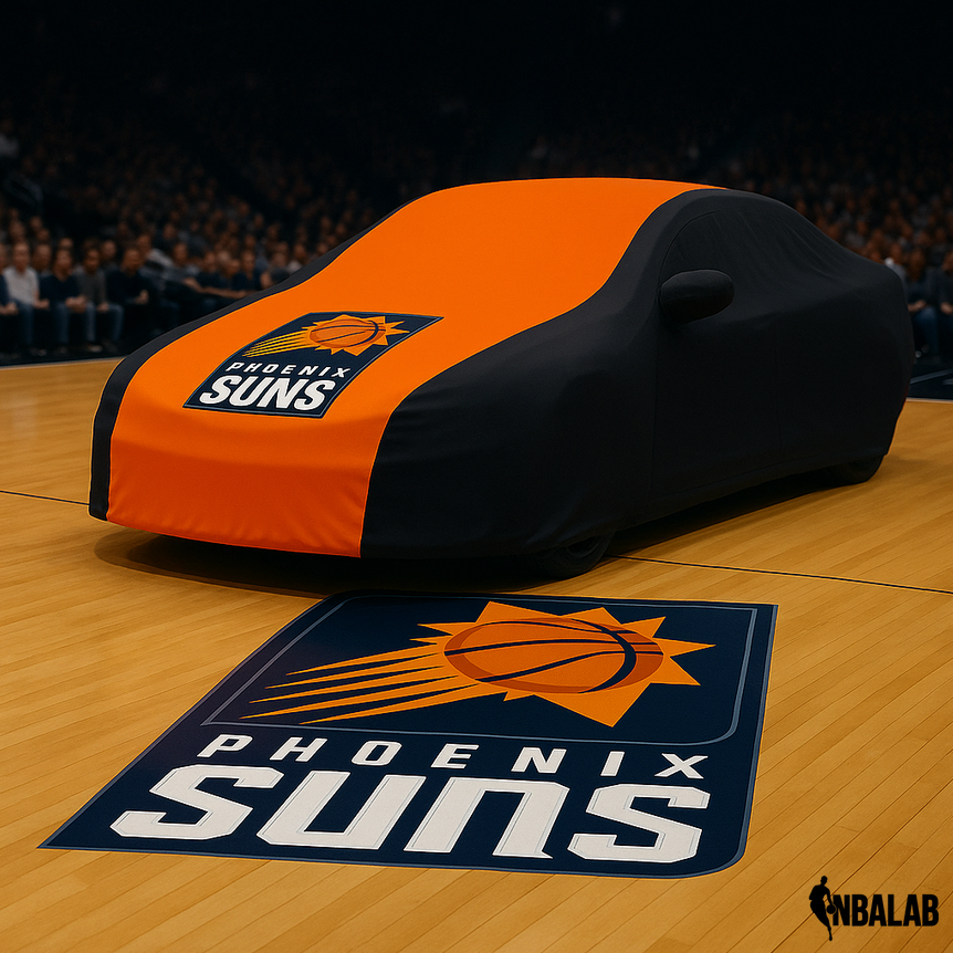 Officially Licensed Phoenix Suns 2 Tone Car Covers – Indoor & Outdoor | NBA Protection | HeroCovers