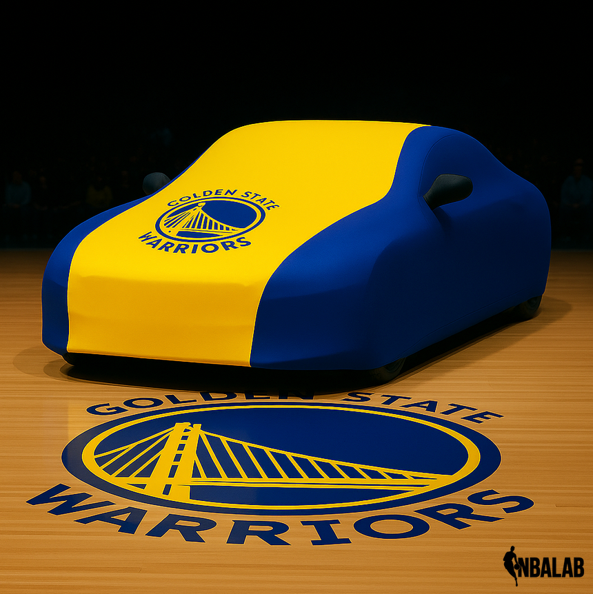 Officially Licensed Warriors 2 Tone Car Covers – Indoor & Outdoor | NBA Protection | HeroCovers