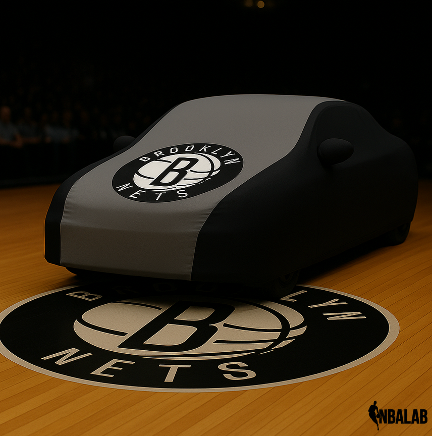 Officially Licensed Brooklyn NETS 2 Tone Car Covers – Indoor & Outdoor | NBA Protection | HeroCovers