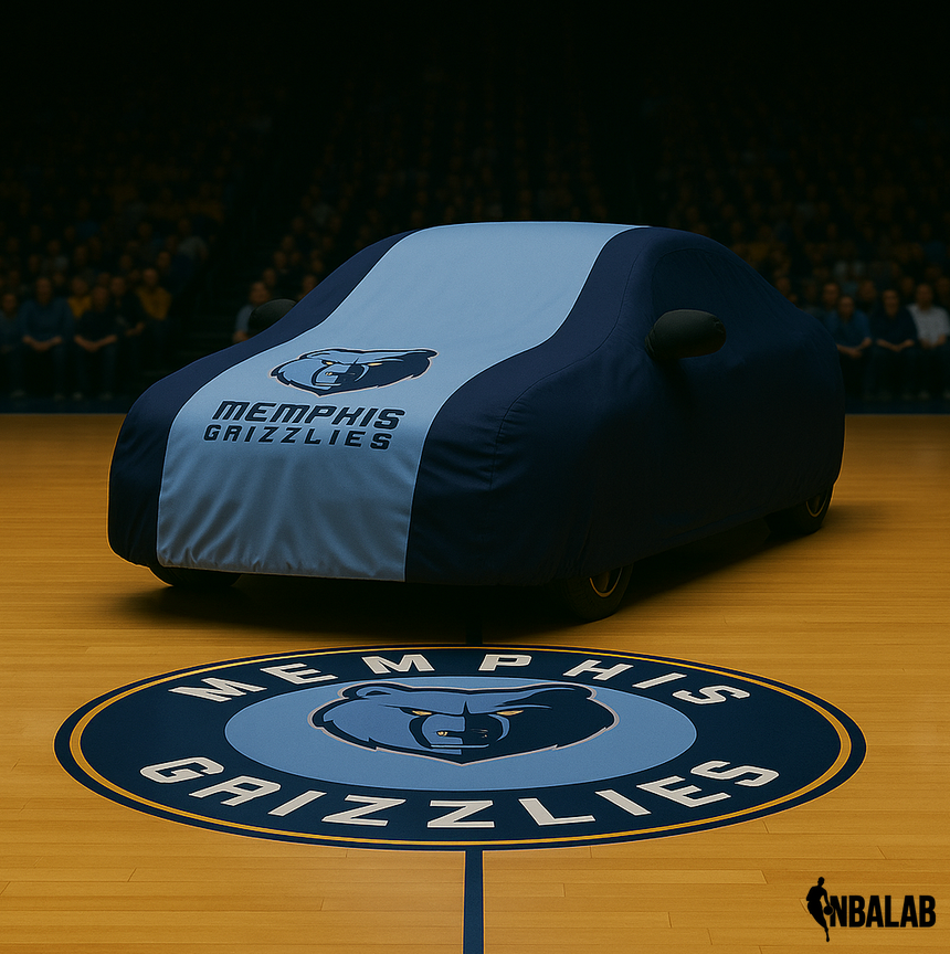Officially Licensed Memphis Grizzlies 2 Tone Car Covers – Indoor & Outdoor | NBA Protection | HeroCovers
