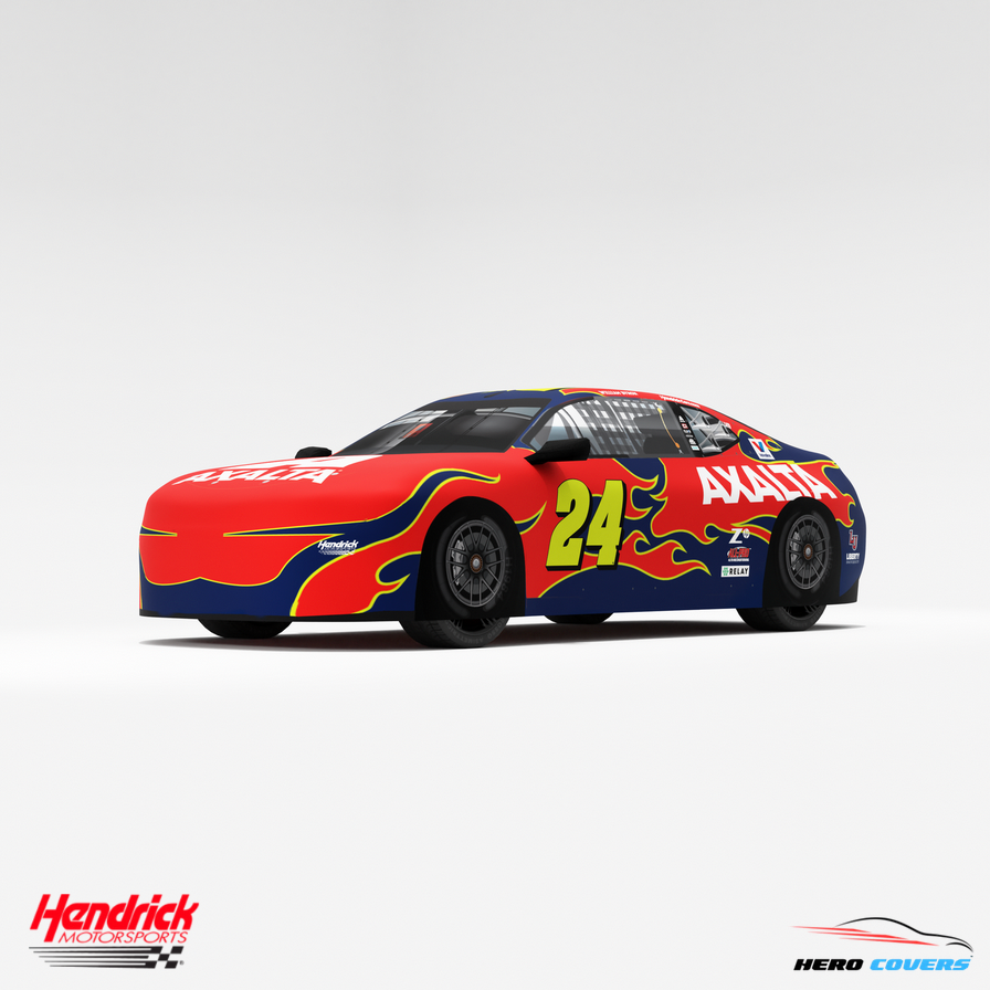 A Custom Car Cover for an Officially Licensed Hendrick Motorsports Axalta