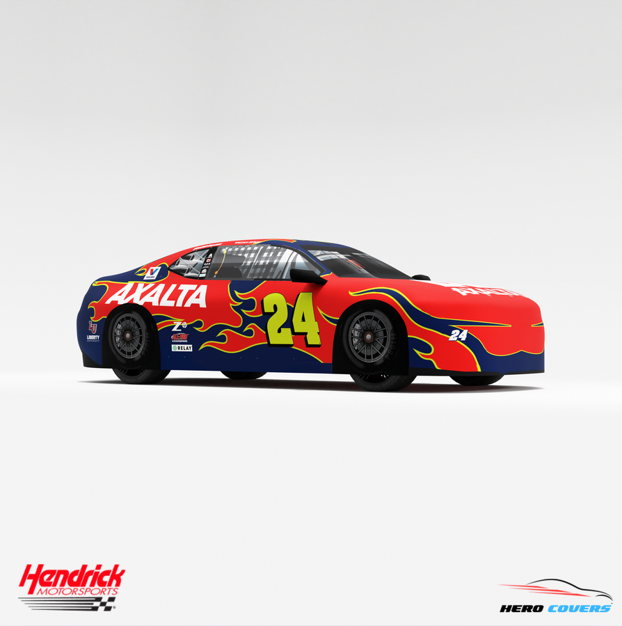 A Custom Car Cover for an Officially Licensed Hendrick Motorsports Axalta