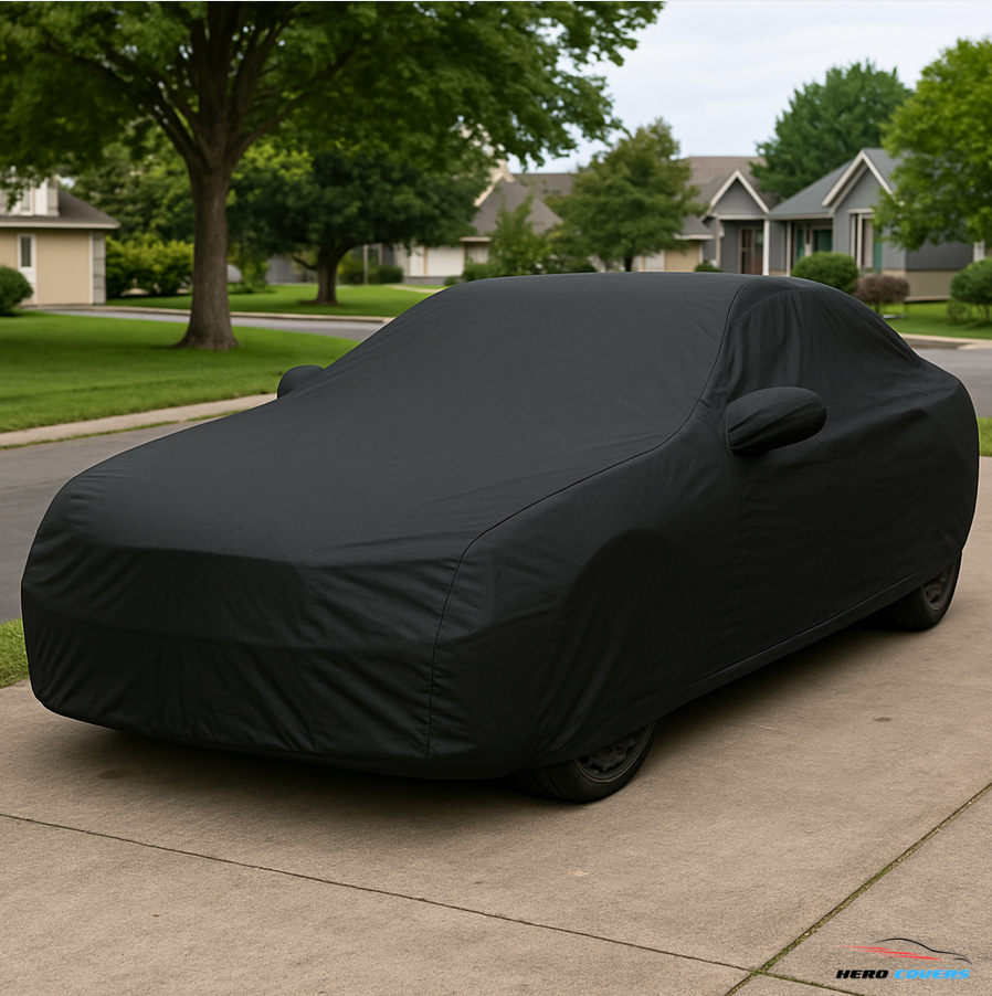 Premium Plain Car Covers for All Makes and Models | HeroCovers.com