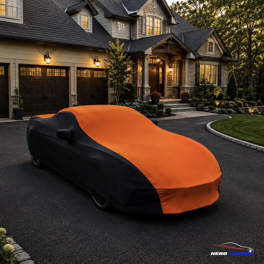 Personalized Two tone 5 year warranty Car Covers for Any Vehicle
