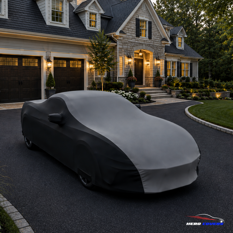 Personalized Two tone 5 year warranty Car Covers for Any Vehicle