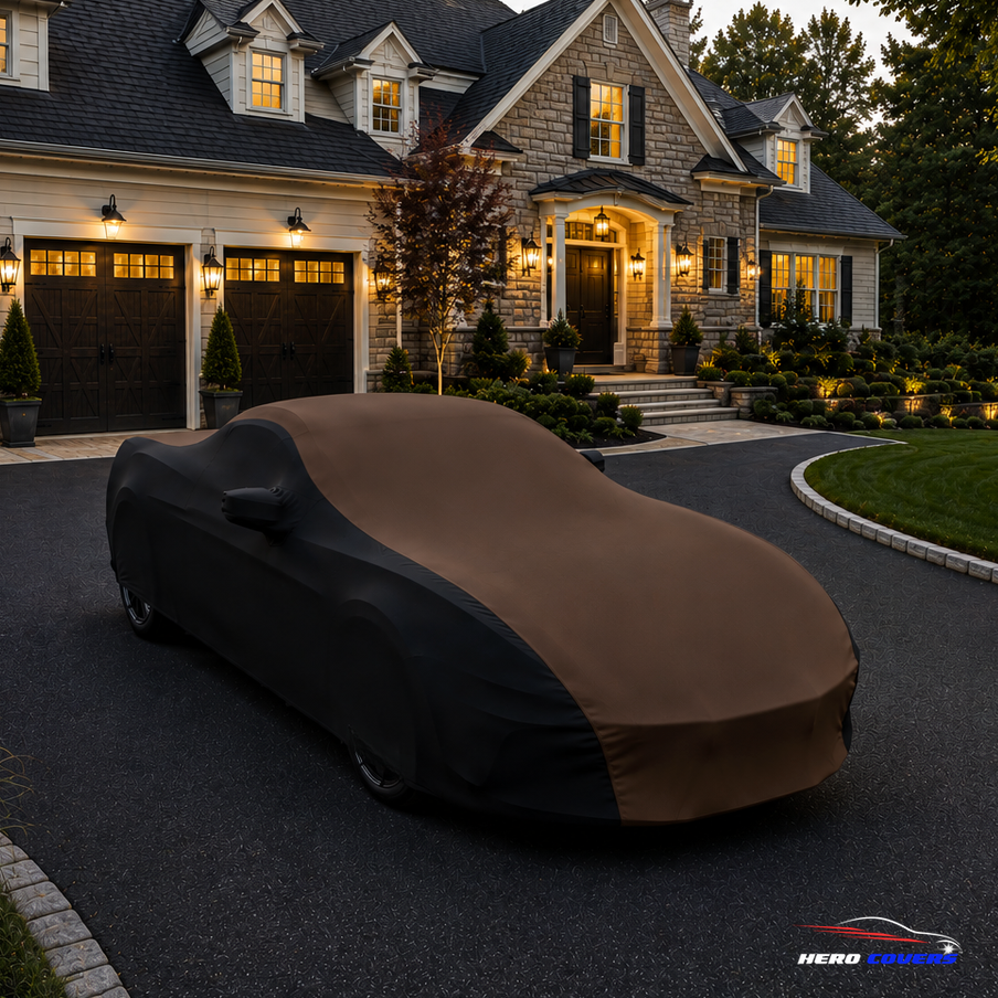 Personalized Two tone 5 year warranty Car Covers for Any Vehicle