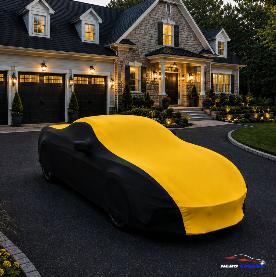 Personalized Two tone 5 year warranty Car Covers for Any Vehicle