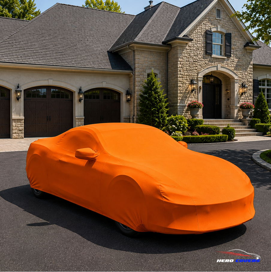 Premium Plain 3 Year Warranty Car Covers for All Makes and Models | HeroCovers.com