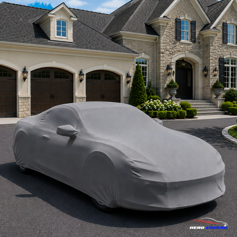Premium Plain 3 Year Warranty Car Covers for All Makes and Models | HeroCovers.com