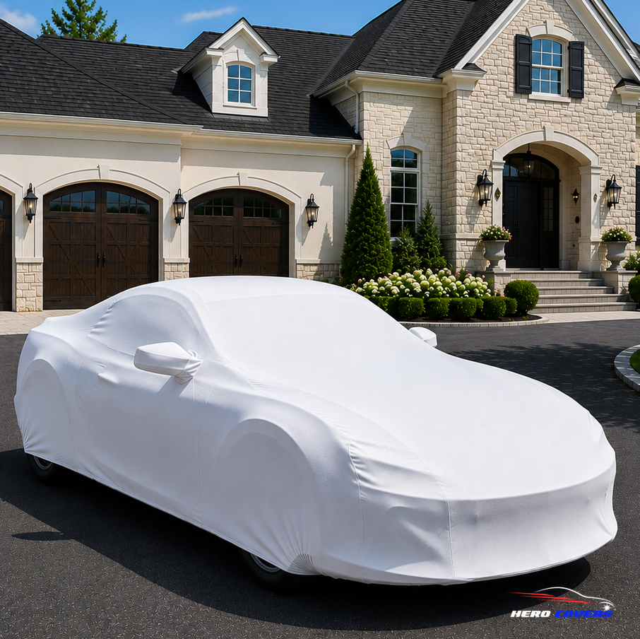 Premium Plain 3 Year Warranty Car Covers for All Makes and Models | HeroCovers.com