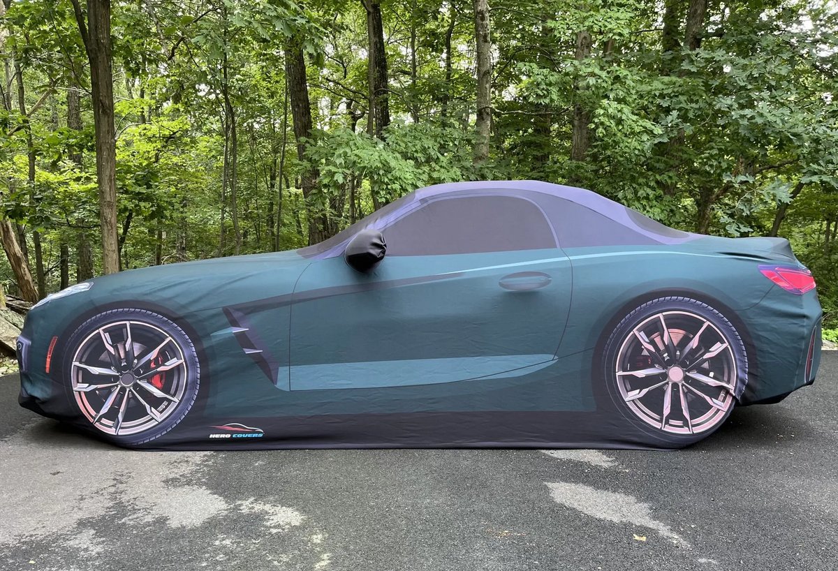 2025 BMW Z4 M40i Convertible Custom Car Cover by Hero Covers