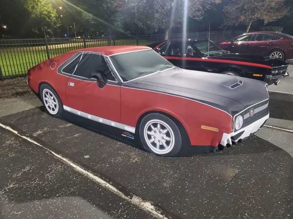 1970 American Motors AMX Custom Car Cover by Hero Covers gallery image 1