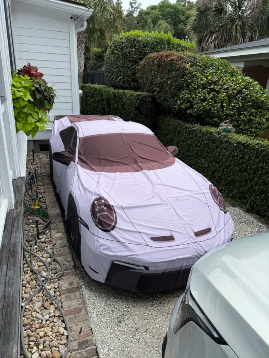 2025 Porsche 911 GT3RS Custom Car Cover by Hero Covers