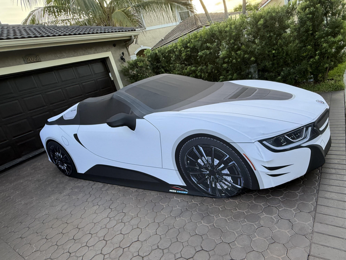 2019 BMW i8 Roadster Custom Car Cover by Hero Covers