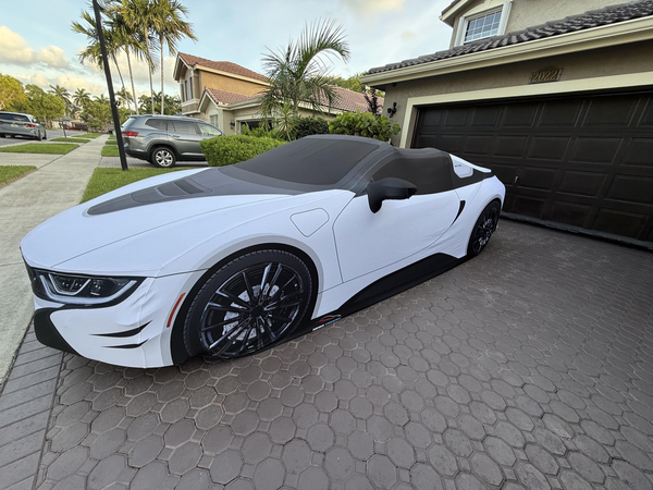 2019 BMW i8 Roadster Custom Car Cover by Hero Covers gallery image 3
