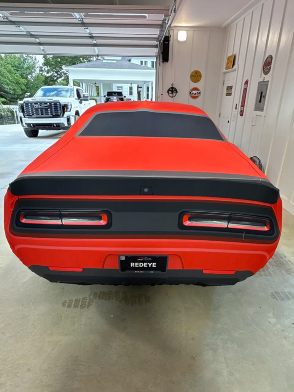 2021 Dodge Challenger SRT Hellcat Redeye Custom Car Cover by Hero Covers gallery image 3