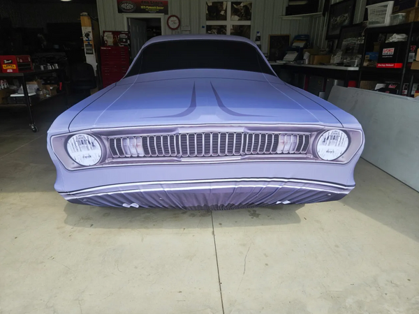 1970 Plymouth Duster Custom Car Cover by Hero Covers gallery image 2