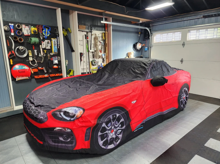 2018 Fiat 124 Spider Abarth Custom Car Cover by Hero Covers