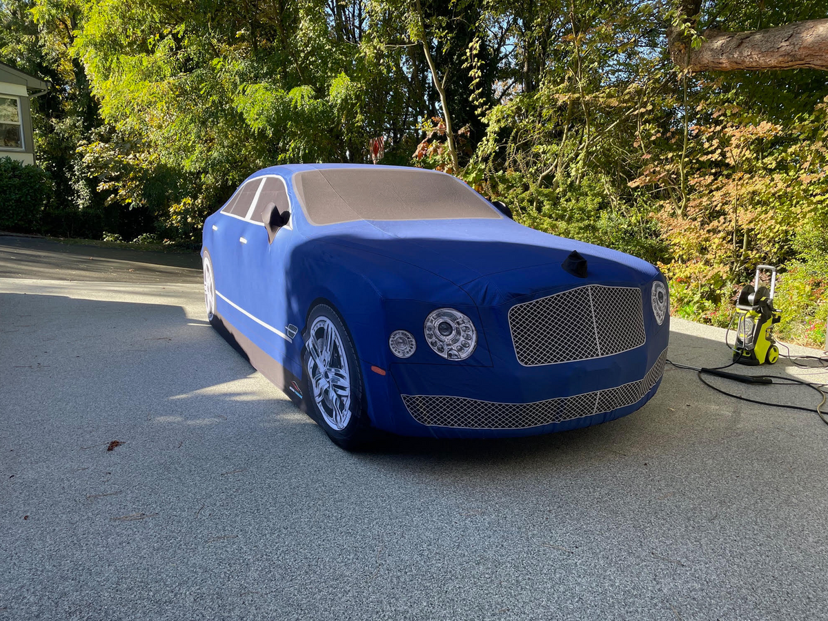 2014 Bentley Mulsanne Custom Car Cover by Hero Covers