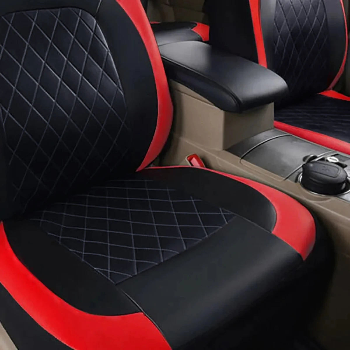 HeroCovers Premium Leather-Look Seat Covers