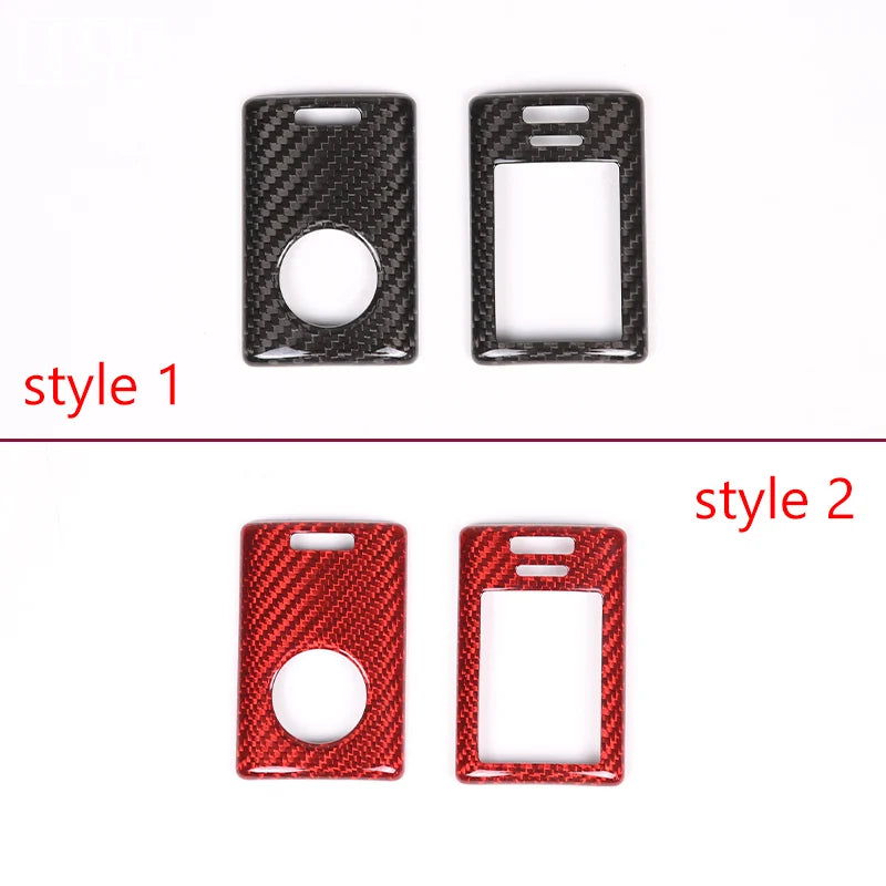 Real Carbon Fiber Key Fob Cover for Chevrolet Corvette C7 (2014–2019)