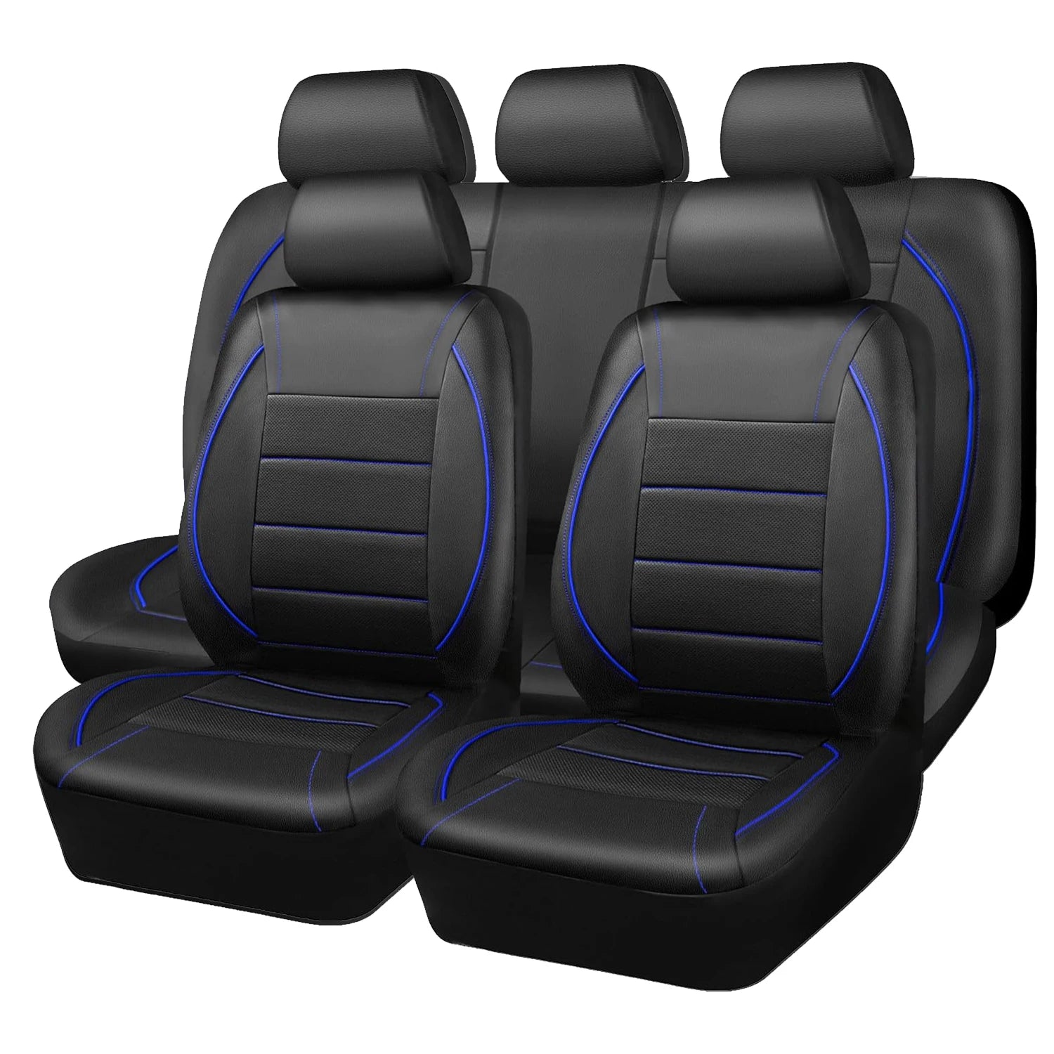 HeroCovers Leather Feel Seat Covers – Luxury Look, Everyday Durability