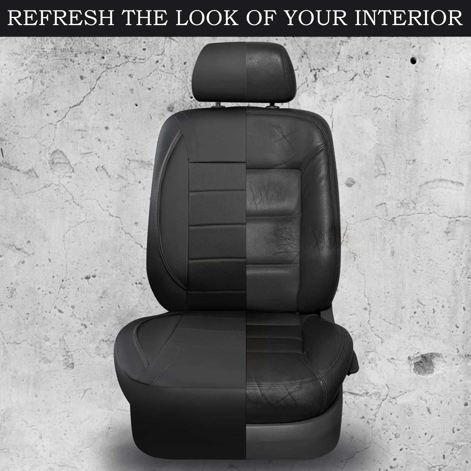 HeroCovers Leather Feel Seat Covers – Luxury Look, Everyday Durability
