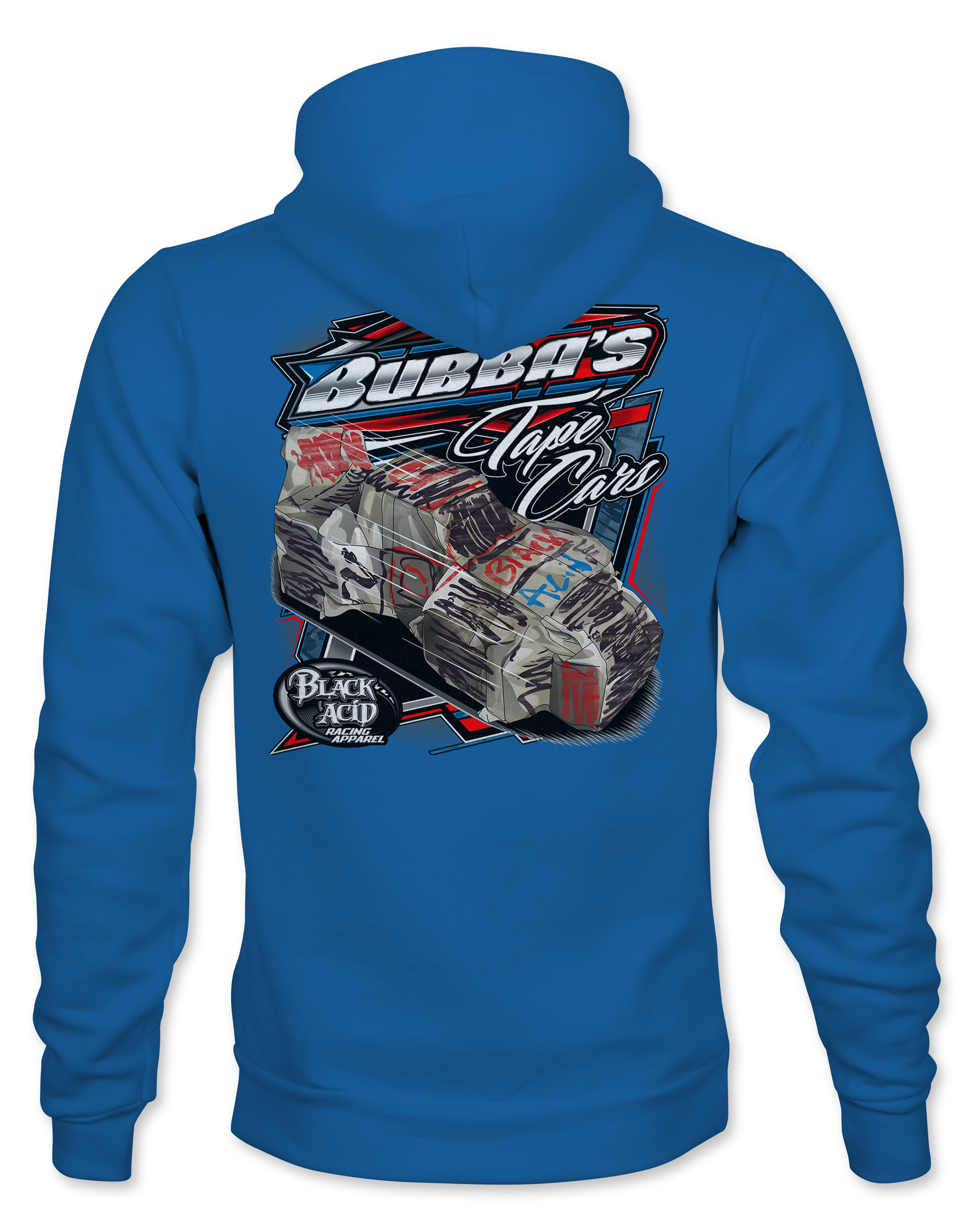 Bubbas Tape Cars Hoodies