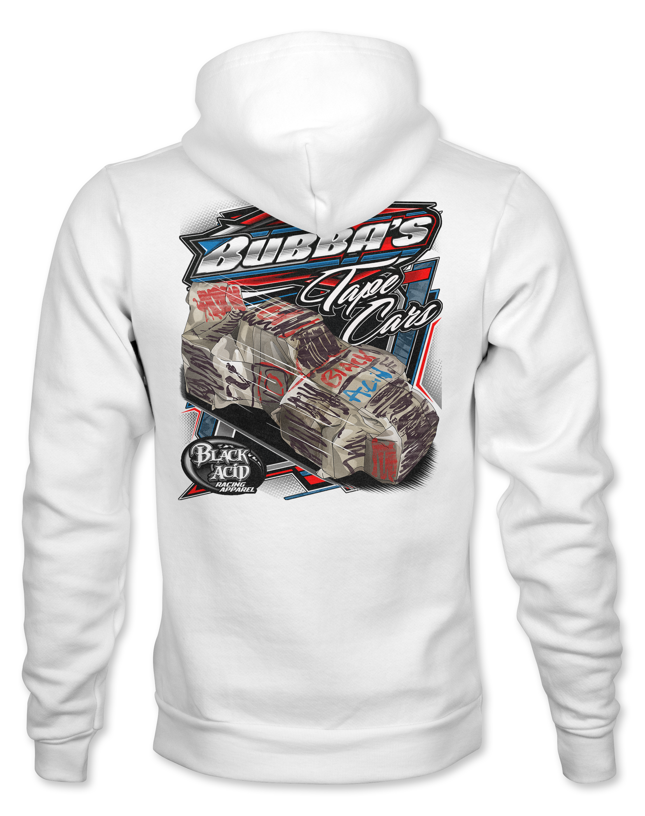 Bubbas Tape Cars Hoodies