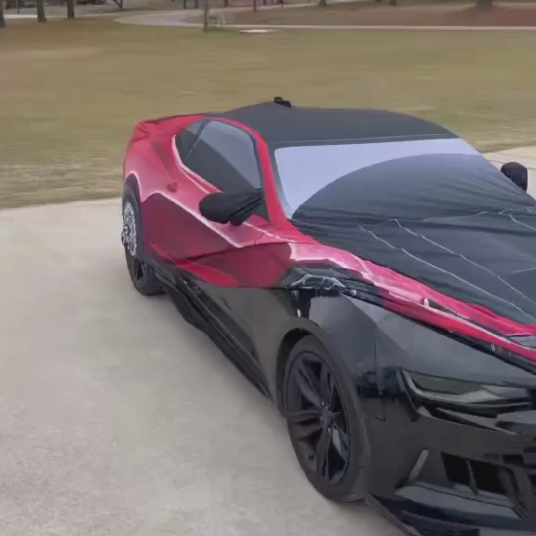 Load video: Custom Camaro Car Covers | Protect Your Investment with HeroCovers