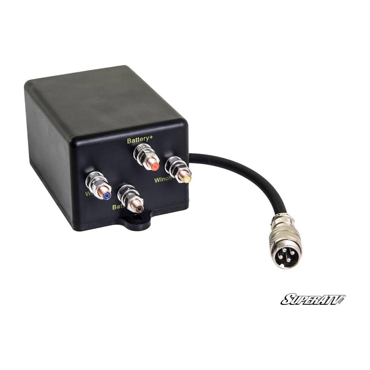 SuperATV 3500 LB UTV/ATV Winch With Wireless Remote & Synthetic Rope