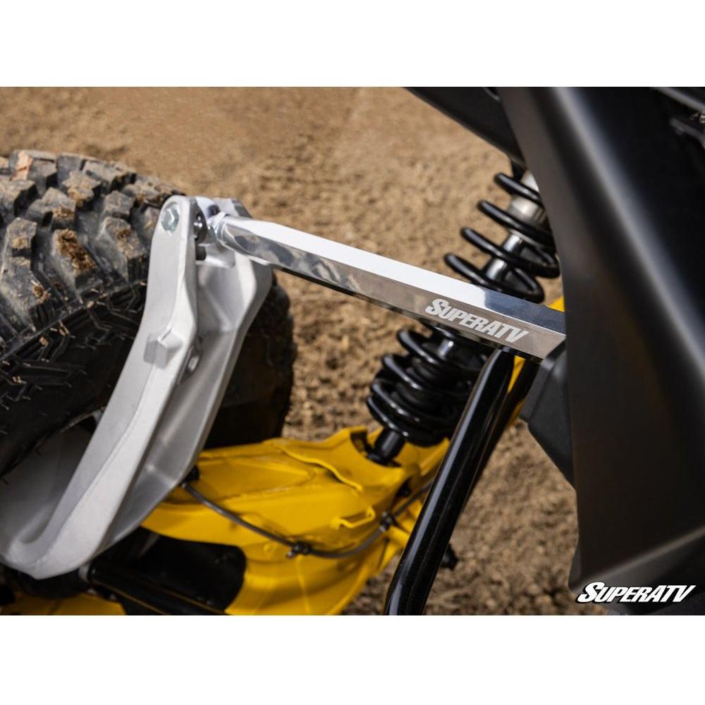 SuperATV 2024+ Can-Am Maverick R Billet Aluminum Hex Radius Arms