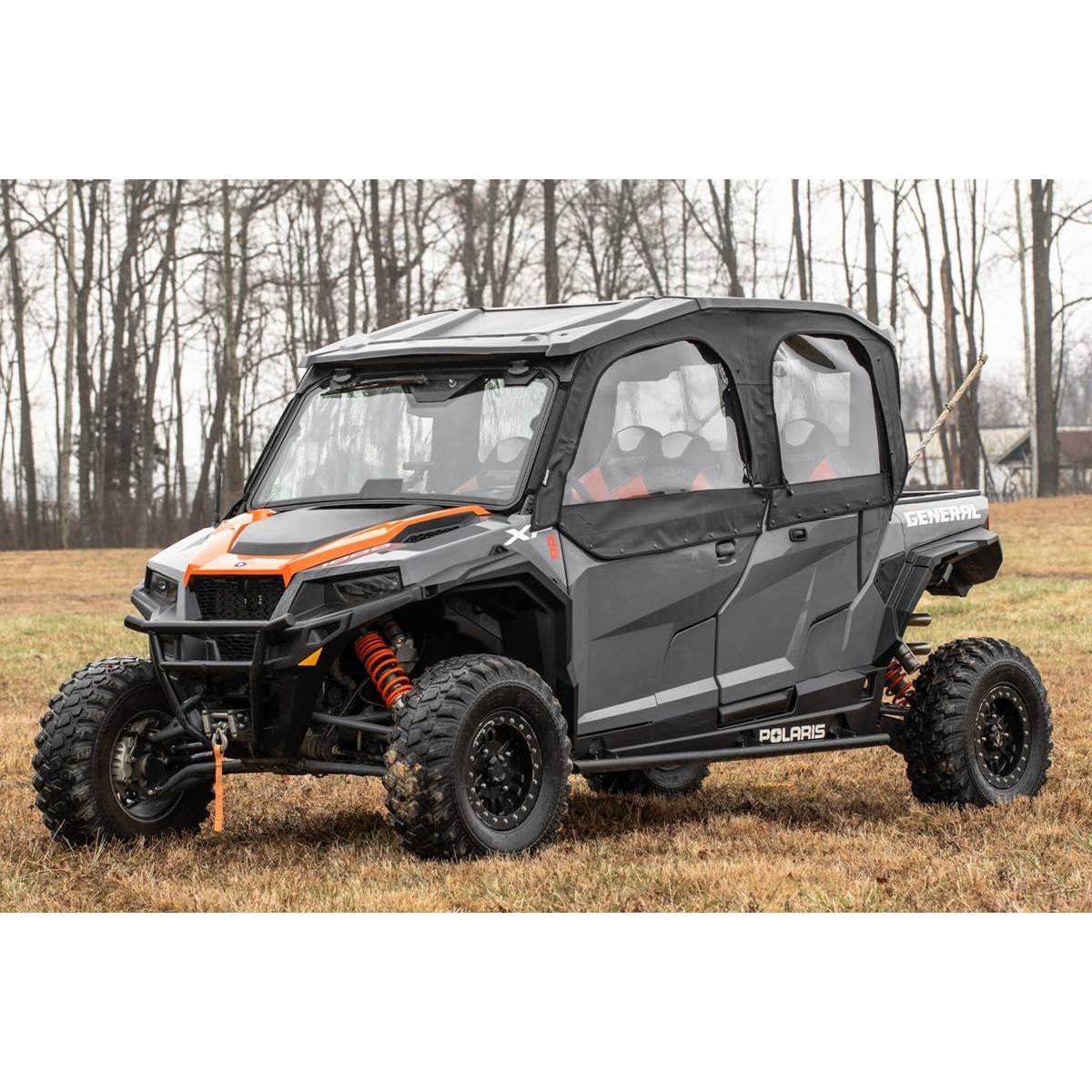SuperATV - 2016+ Polaris General 1000 Primal Soft Cab Enclosure Upper Doors