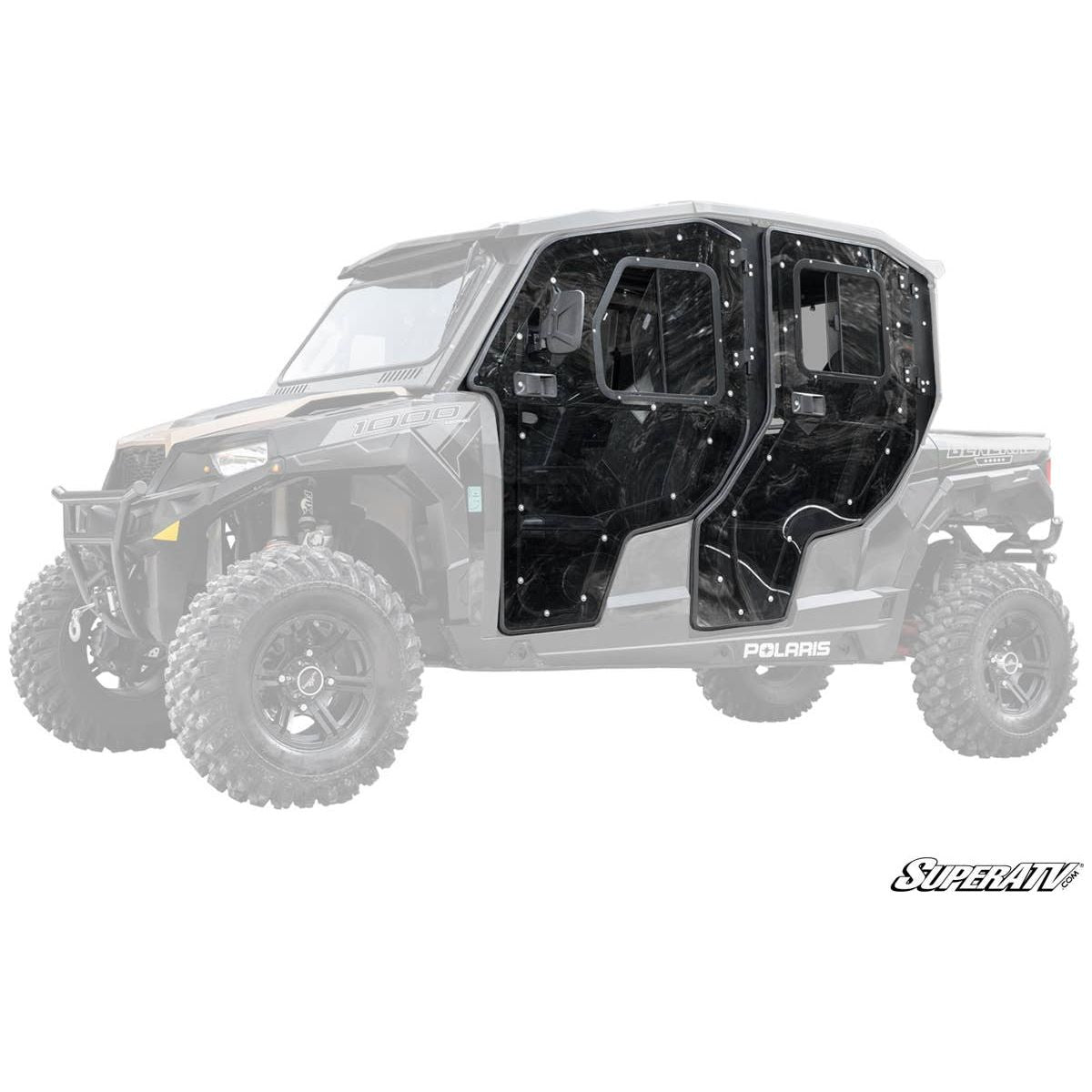 SuperATV 2020+ Polaris General XP Scratch Resistant Full Cab Doors