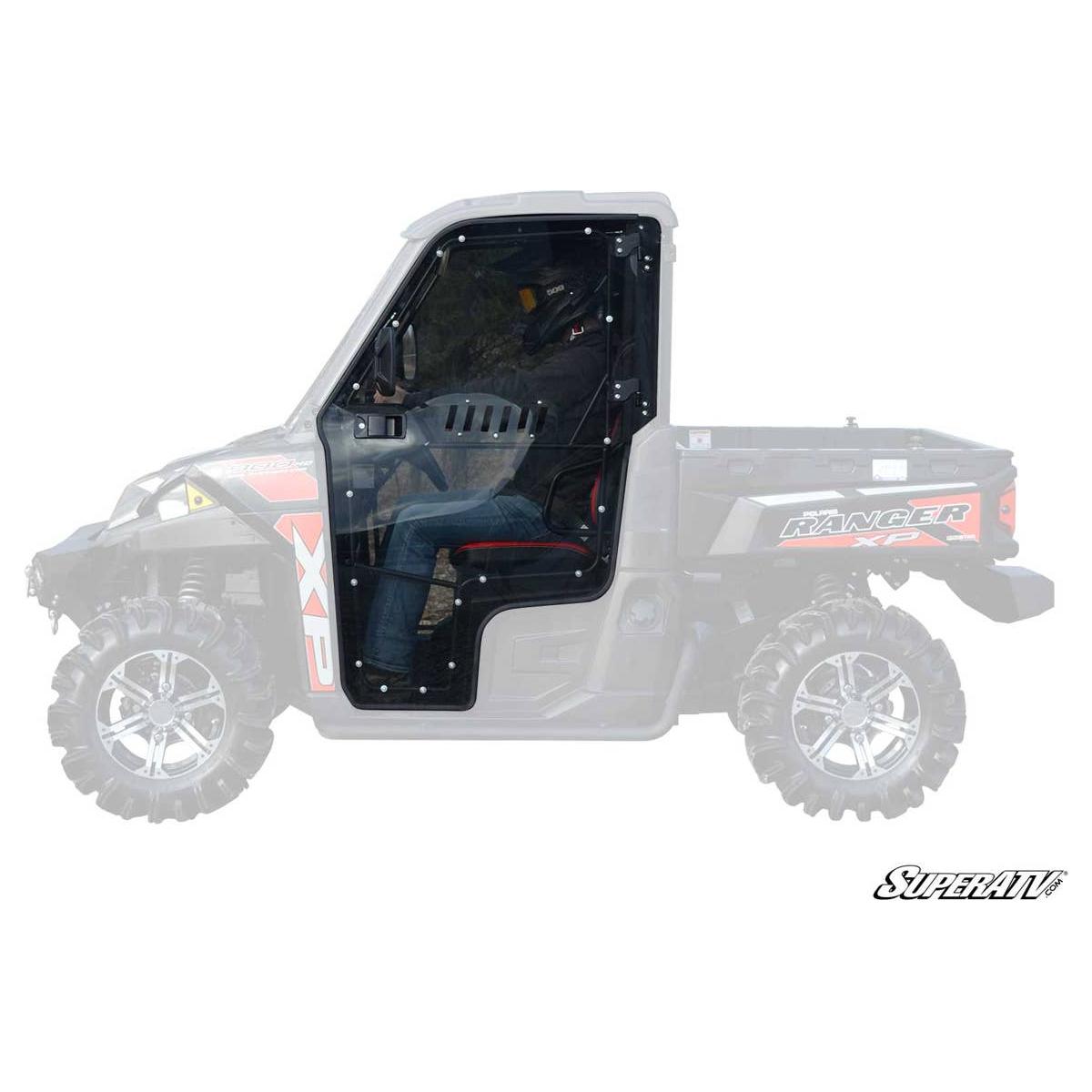 SuperATV- 2015-2018 Polaris Ranger XP Cab Enclosure Doors