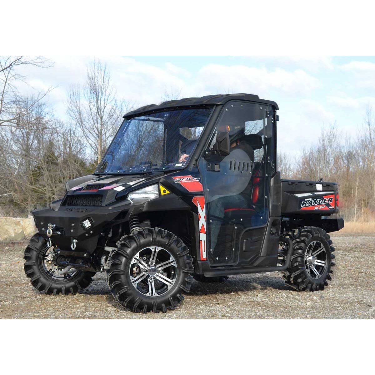 SuperATV- 2015-2018 Polaris Ranger XP Cab Enclosure Doors