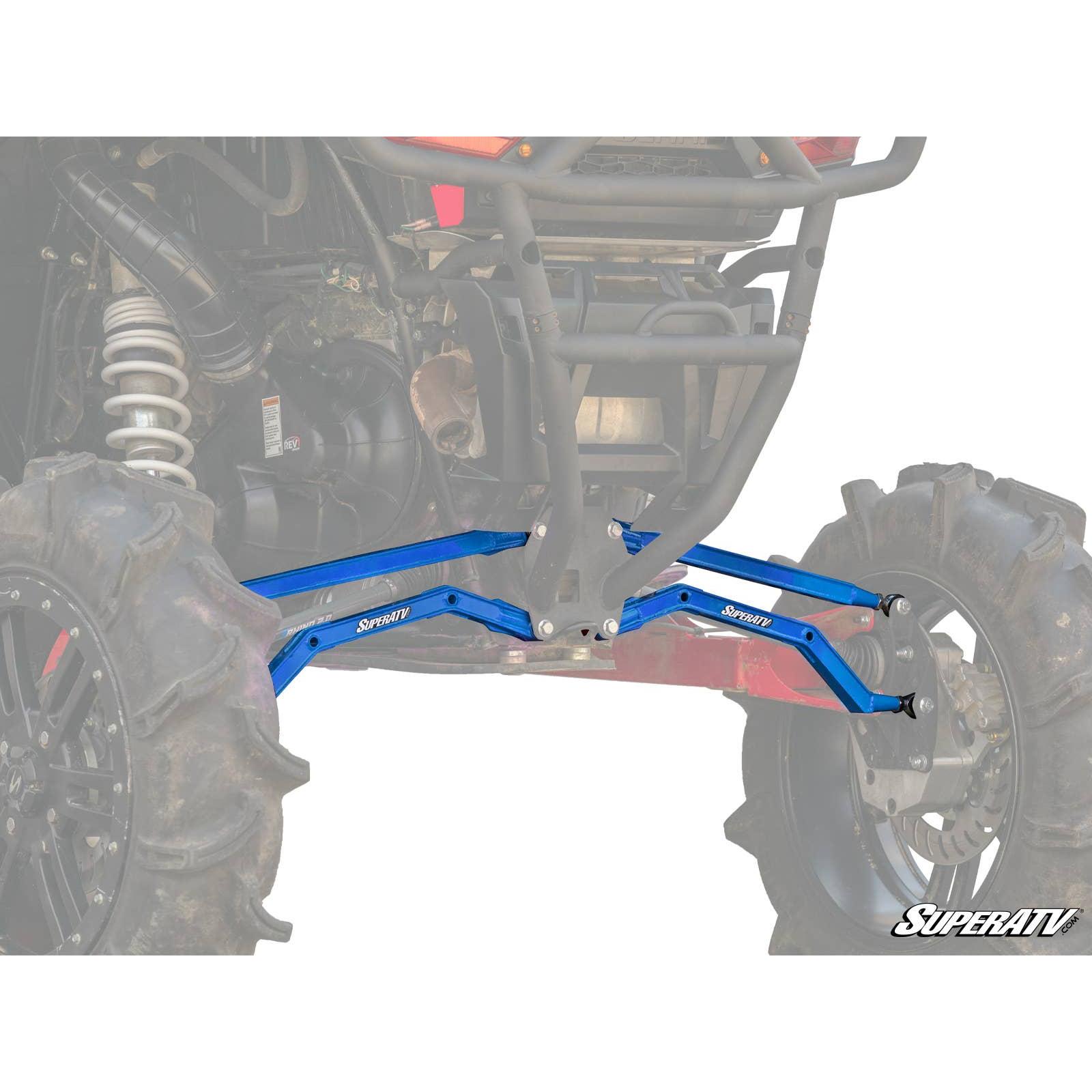 SuperATV- 2014+ Polaris RZR XP 1000 High Clearance Boxed Radius Arms