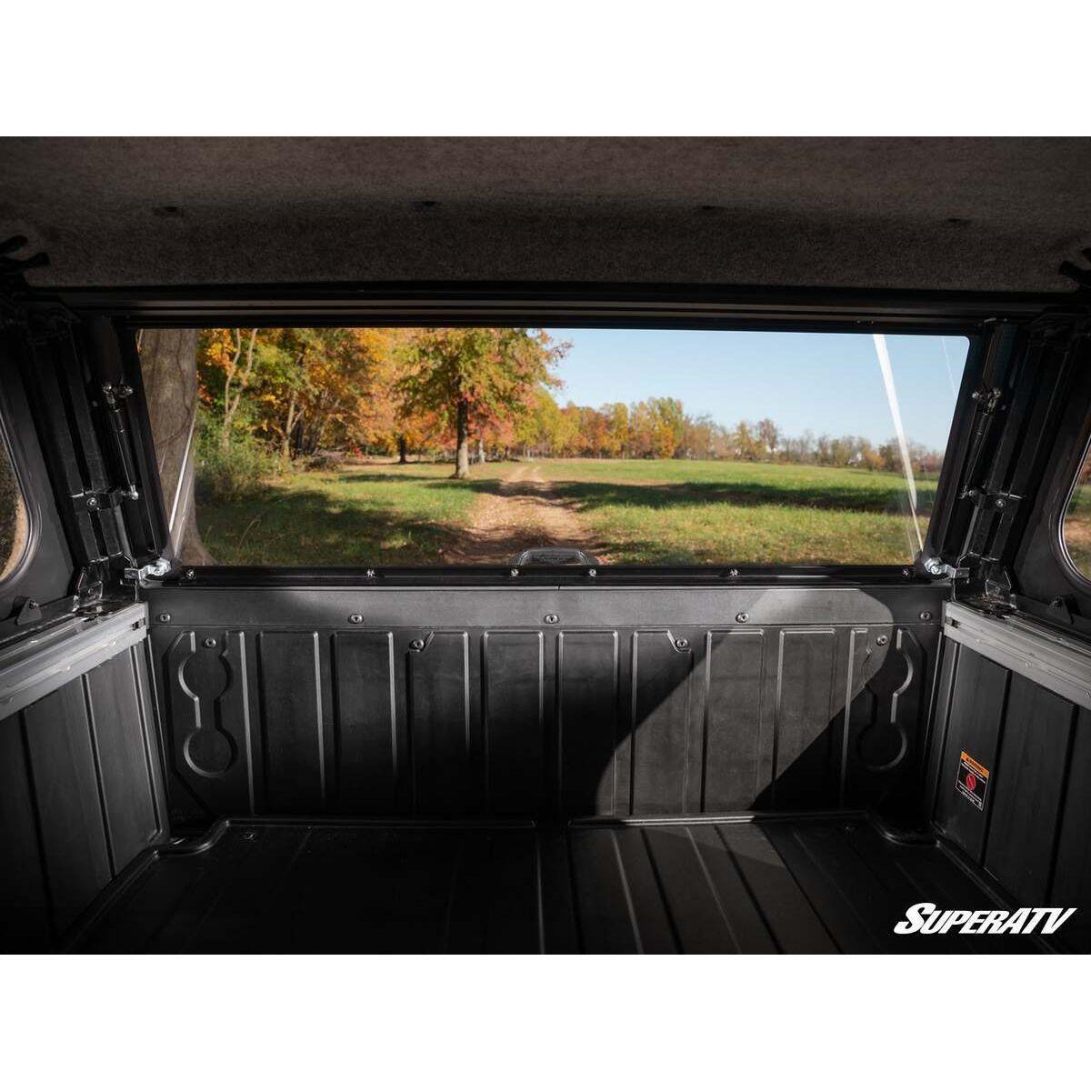 SuperATV 2024+ Polaris Xpedition ADV Rear Flip Windshield
