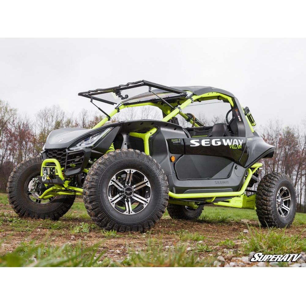 SuperATV Segway Villain Scratch-Resistant Flip Windshield