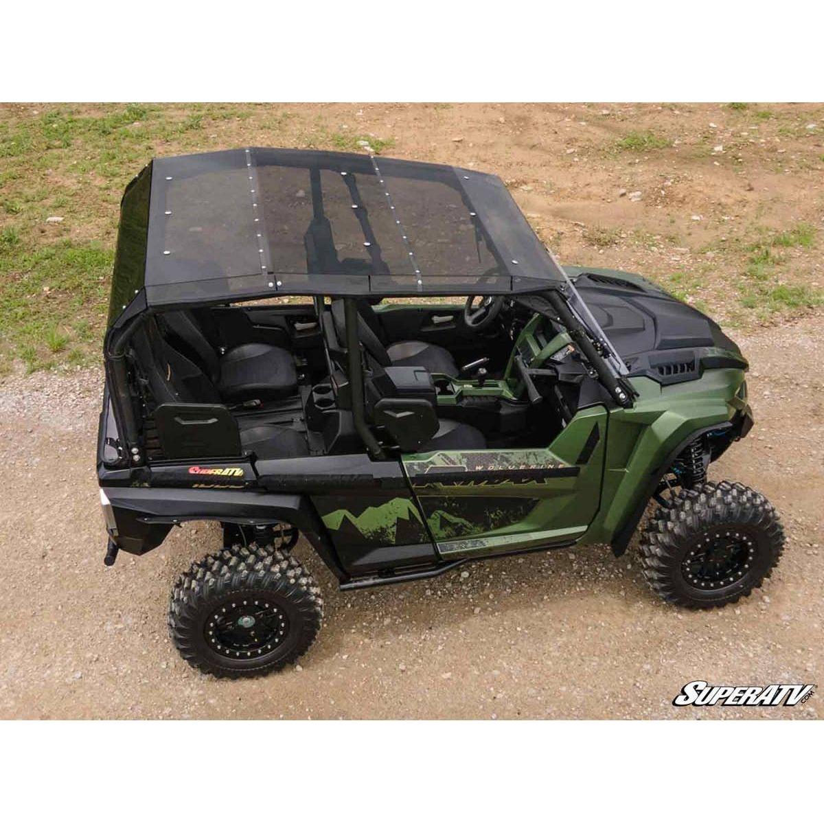 SuperATV 2021+ Yamaha Wolverine RMAX 4 Tinted Roof