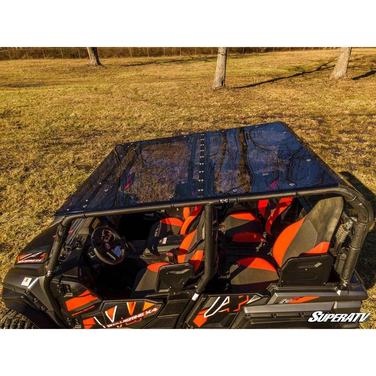 SuperATV Yamaha Wolverine X4 850 Tinted Roof
